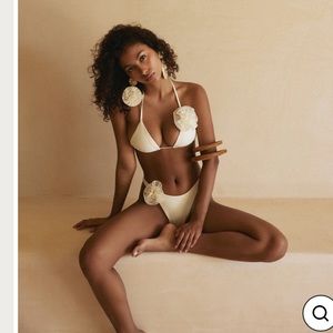 SAME Los Angeles Rose Swim Bottom NWT